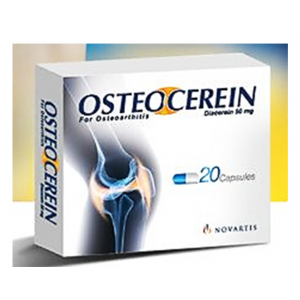 Osteocerein 50 mg ( Diacerein ) 20 capsules